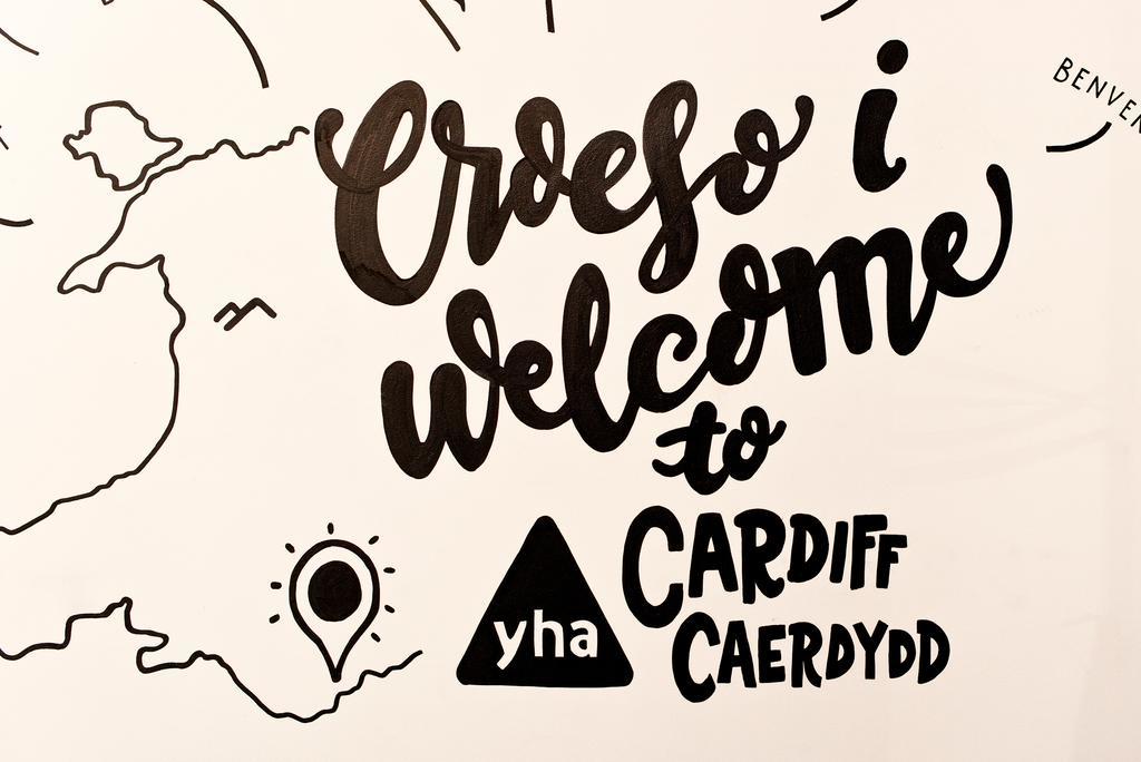 Yha Cardiff Central Luaran gambar Croeso i Caerdydd, Cardiff, Wales